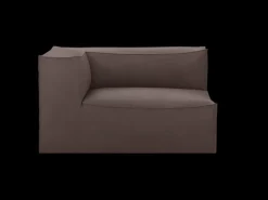 ferm LIVING Catena|Sofas And Daybeds<Catena Sofa Armrest Left L400 Hot M. - Brown - US Dark Brown