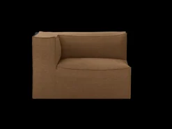 ferm LIVING Catena|Sofas And Daybeds<Catena Sofa Armrest Left S400 Hot M. - Smoked - US Chocolate