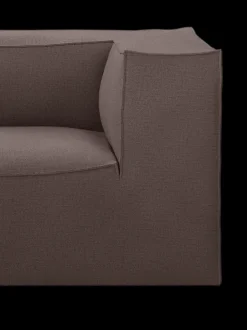 ferm LIVING Catena|Sofas And Daybeds<Catena Sofa Armrest Right L401 Hot M. - Brown - US Dark Brown