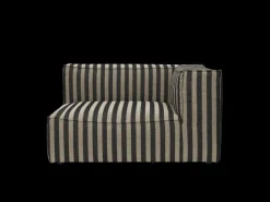 ferm LIVING Catena|Sofas And Daybeds<Catena Sofa Armrest Right L401 Louisiana - Sand/Black - US Sand/Black