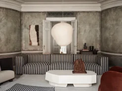 ferm LIVING Catena|Sofas And Daybeds<Catena Sofa Center L100 Louisiana - Sand/Black - US Sand/Black