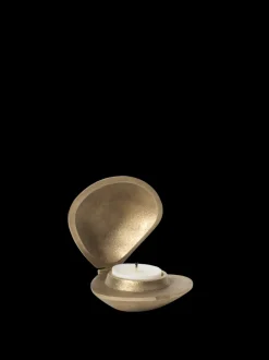 ferm LIVING Candleholders<Clam Candle Holder - Brass