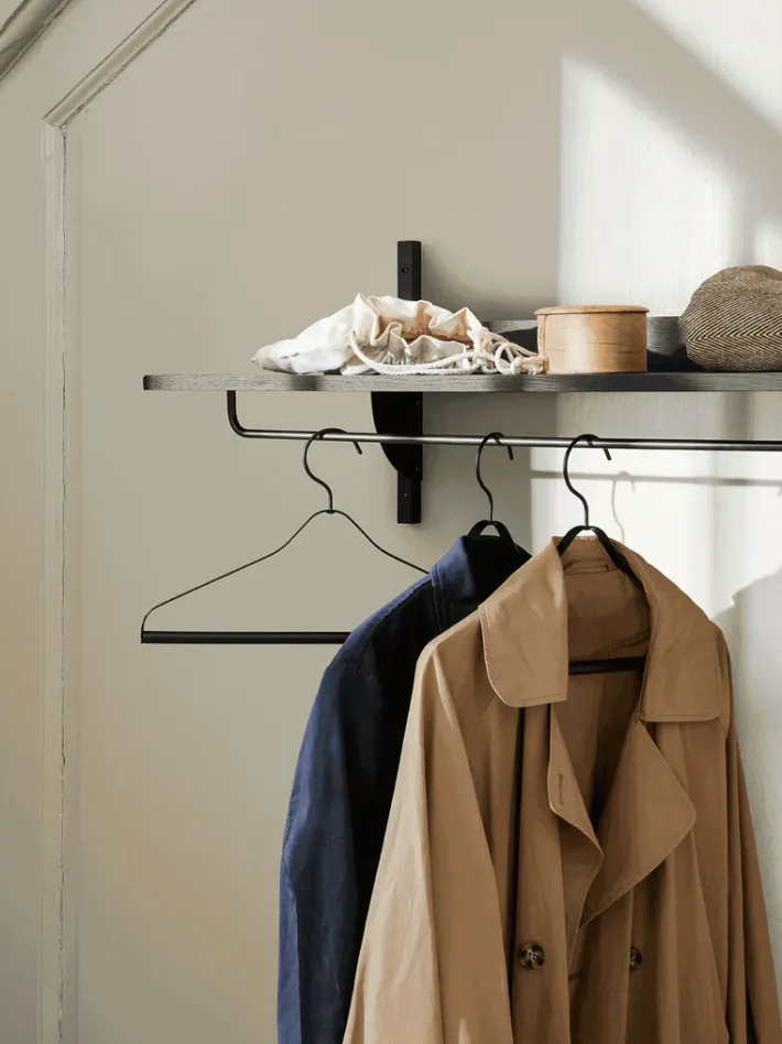 ferm LIVING Hooks And Holders<Coat Hanger - Black (set of 3)