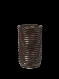 ferm LIVING Vases<Corduroy Vase - Carob Brown