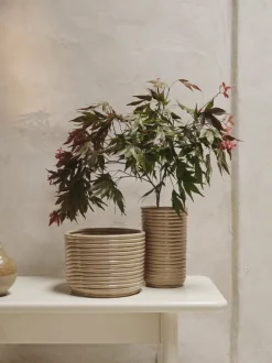 ferm LIVING Vases<Corduroy Vase - Cashmere