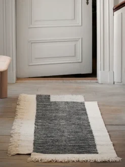 ferm LIVING Mats And Runners<Counter Runner - /Off-white Charcoal