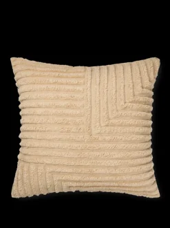ferm LIVING Cushions<Crease Wool Cushion - Large - Light Sand
