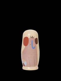 ferm LIVING Toys<Critter Nesting Dolls Multi