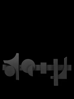 ferm LIVING Hooks And Holders<Cupe Wall Rack - Black