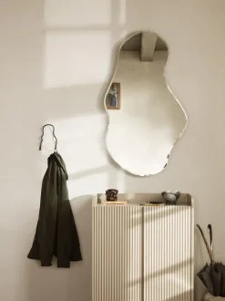 ferm LIVING Hooks And Holders<Curvature Double Hook - Black Brass