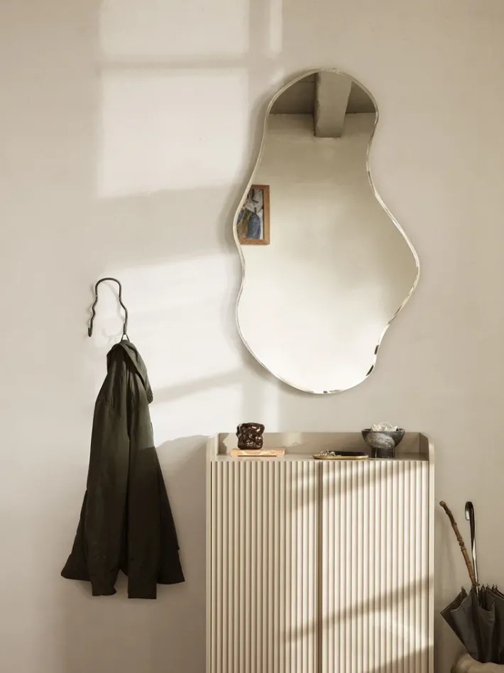 ferm LIVING Hooks And Holders<Curvature Double Hook - Black Brass