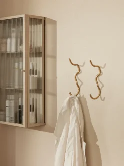 ferm LIVING Hooks And Holders<Curvature Hook - Brass