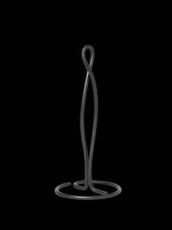 ferm LIVING Kitchen Tools And Utensils<Curvature Paper Towel Holder - Black Brass