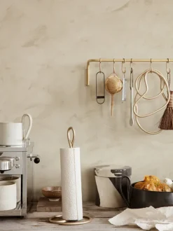 ferm LIVING Kitchen Tools And Utensils<Curvature Paper Towel Holder - Brass