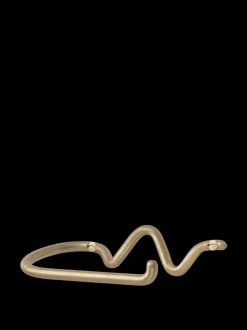 ferm LIVING Hooks And Holders<Curvature Toilet Paper Holder - Brass