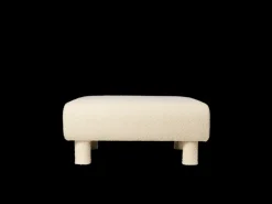 ferm LIVING Dase|Lounge Chairs And Poufs<Dase Ottoman Nordic Bouclé - - US Off-White