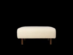 ferm LIVING Dase|Lounge Chairs And Poufs<Dase Ottoman Nordic Bouclé - - US Off-White