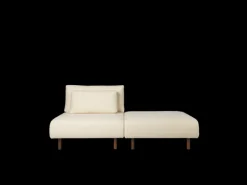 ferm LIVING Dase|Lounge Chairs And Poufs<Dase Ottoman Nordic Bouclé - - US Off-White