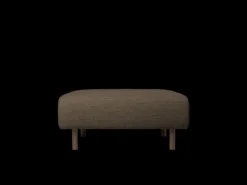 ferm LIVING Dase|Lounge Chairs And Poufs<Dase Ottoman Soft Bouclé - - US Dark Brown