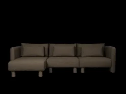 ferm LIVING Dase|Sofas And Daybeds<Dase Sofa Armrest Right Soft Bouclé - - US Dark Brown