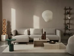 ferm LIVING Dase|Sofas And Daybeds<Dase Sofa Chaise Longue Left Soft Bouclé - - US Natural