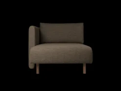 ferm LIVING Dase|Sofas And Daybeds<Dase Sofa Chaise Longue Left Soft Bouclé - - US Dark Brown