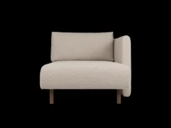 ferm LIVING Dase|Sofas And Daybeds<Dase Sofa Chaise Longue Right Soft Bouclé - - US Natural