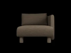 ferm LIVING Dase|Sofas And Daybeds<Dase Sofa Chaise Longue Right Soft Bouclé - - US Dark Brown