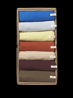 ferm LIVING Kitchen Textiles<Day Tea Towel - Set of 7 - Bold
