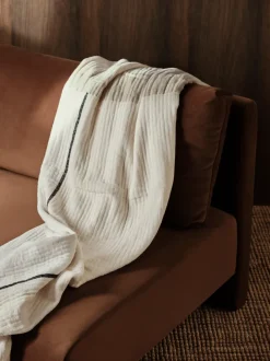 ferm LIVING Bedding And Throws<Dela Throw - Natural/ Off-White