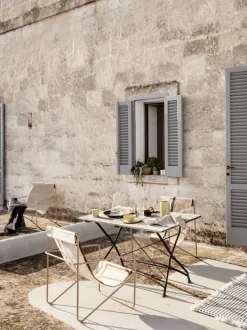 ferm LIVING Outdoor Seating|Chairs And Benches<Desert Lounge Chair - Cashmere/Soil Light Beige