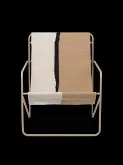 ferm LIVING Outdoor Seating|Chairs And Benches<Desert Lounge Chair - Cashmere/Soil Light Beige