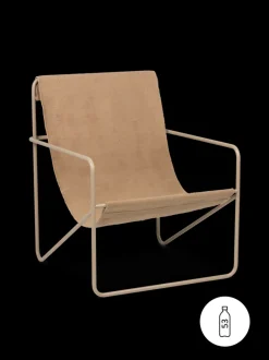 ferm LIVING Outdoor Seating|Chairs And Benches<Desert Lounge Chair - Cashmere/ Sand