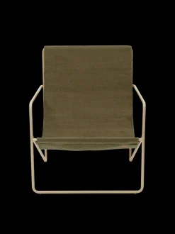 ferm LIVING Outdoor Seating|Chairs And Benches<Desert Lounge Chair - Cashmere/ Olive