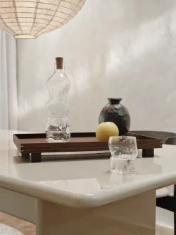 ferm LIVING Carafes<Dimple Bottle - Clear