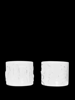 ferm LIVING Glasses<Doodle Glasses - Set of 2 - Low - Clear