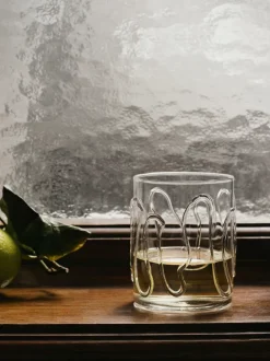 ferm LIVING Glasses<Doodle Glasses - Set of 2 - Tall - Clear