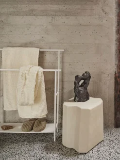ferm LIVING Storage And Shelves<Dora Towel Stand - White