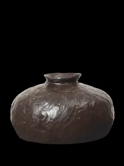 ferm LIVING Vases<Doro Vase - Small - Coffee Dark Brown