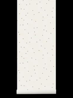 ferm LIVING Wallpaper|Wallpaper<Dot Wallpaper - Off-White