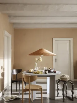 ferm LIVING Pendant Lamps<Dou Lampshade - Ø90 - Natural