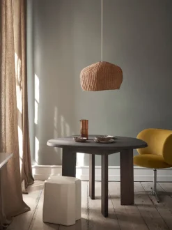 ferm LIVING Lamps|Pendant Lamps<Drape Lampshade - Medium - Natural