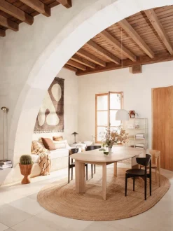 ferm LIVING Round Rugs<Eternal Oval Jute Rug - - 140 x 240 cm Natural