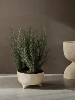 ferm LIVING Outdoor Pots|Plant Pots<Evoke Pot - Low - Warm Sand