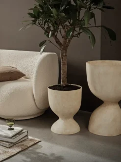 ferm LIVING Outdoor Pots|Plant Pots<Evoke Pot - Medium - Warm Sand