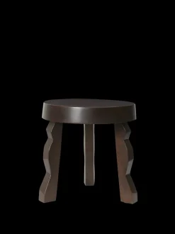 ferm LIVING Stools<Faye Stool - Dark Stained Mango Wood Dark Brown