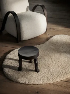 ferm LIVING Stools<Faye Stool - Dark Stained Mango Wood Dark Brown