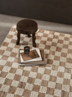 ferm LIVING Stools<Faye Stool - Dark Stained Mango Wood Dark Brown