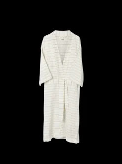 ferm LIVING Towels<Field Robe - /Chocolate Off-White