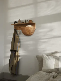 ferm LIVING Towels<Field Robe - /Bright Blue Olive